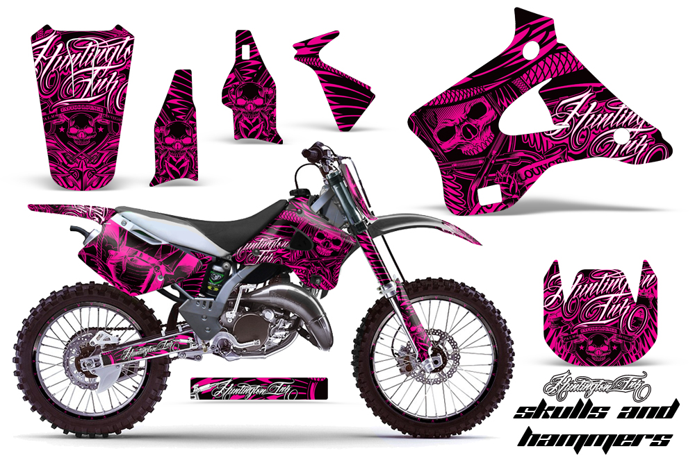 Kawasaki KX125 KX250 94-98 Graphics Kit HOSH P NPs